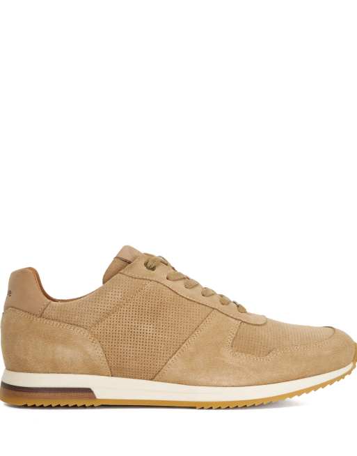 Dune London Trilogy trainers in sand, 4 of 4