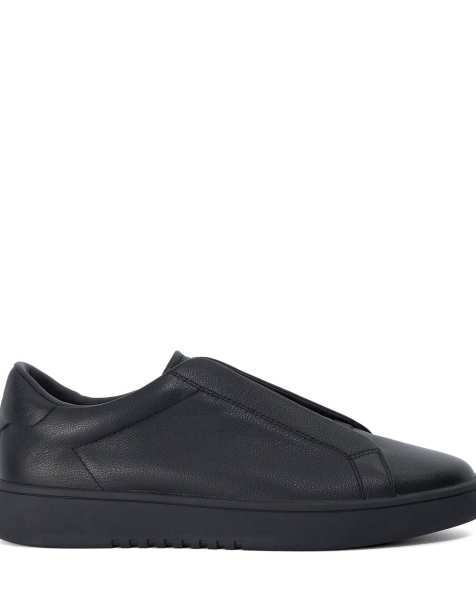Dune London Troys trainers in black - view 1