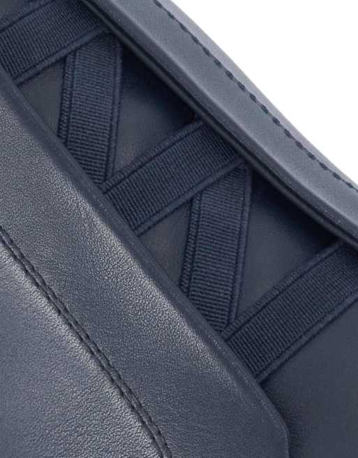 Dune London Troys trainers in navy, 5 of 5