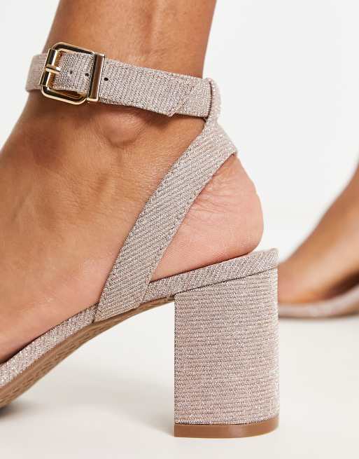 Wide fit best sale block heels