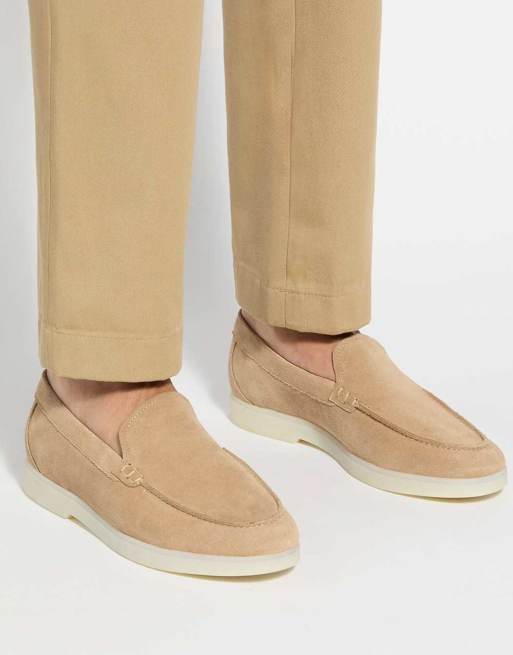 Dune London Wide fit boltman wf casual shoes in beige, 2 of 4
