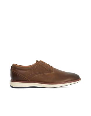  Wide fit brydon wf casual shoes in brown