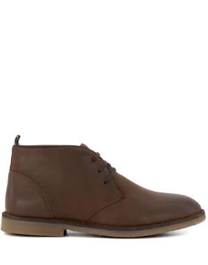 Dune London Wide fit cashed wf chelsea boots in brown