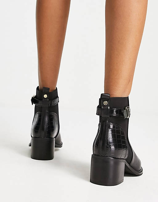 Dune London Fit heeled chelsea boot In | ASOS