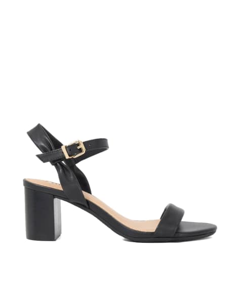 Dune London Wide fit jaliz in black - view 1