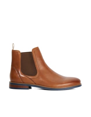  Wide fit mckinley wf chelsea boots in tan
