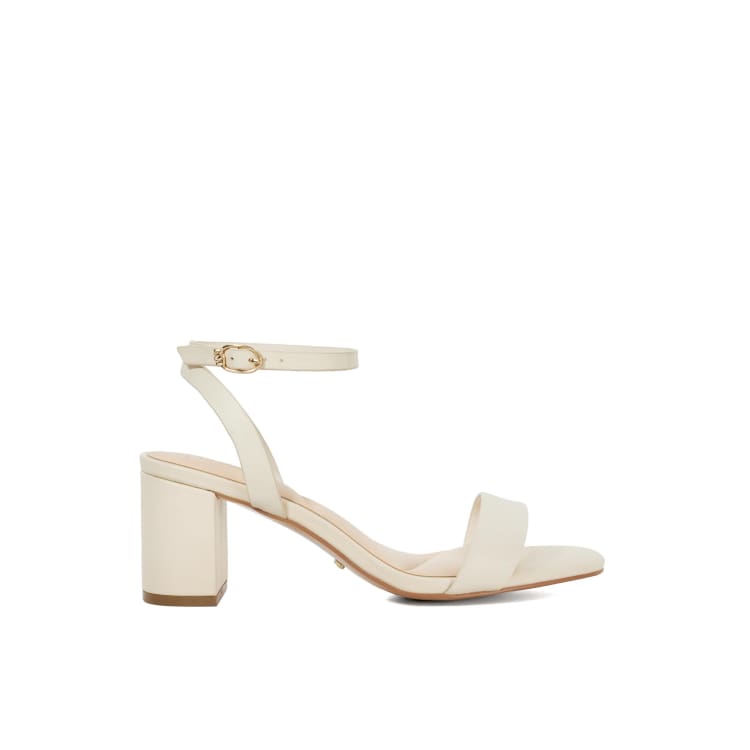 Dune London Wide fit melini in ecru ASOS