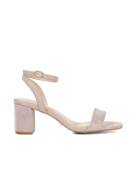 Dune London Wide fit melini in rose gold - view 1