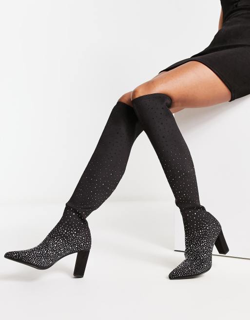 Dune best sale glitter boots