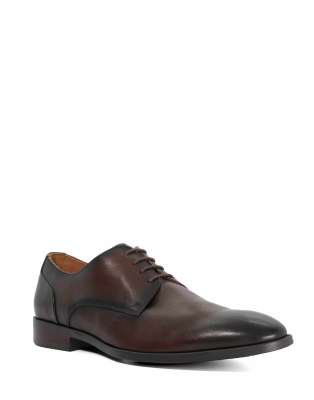  Wide fit sole wf derby shoes in brown