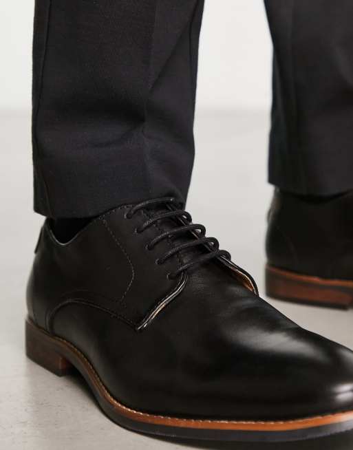 Mens wide fit hot sale derby shoes