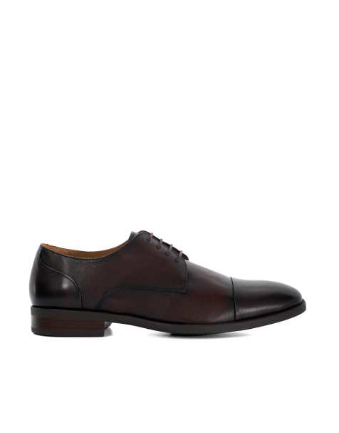 Dune London Wide fit suffix in brown - view 1