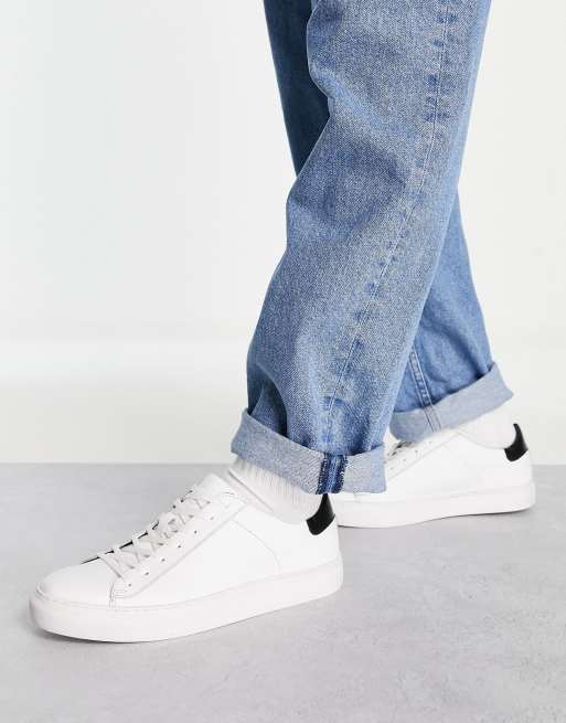 Dune sale white sneakers