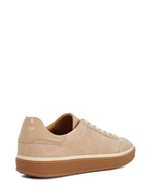 Dune London Wide fit tony trainers in beige, 2 of 4