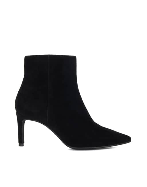 Dune London Wide fit wf obsessively ankle boots in black
