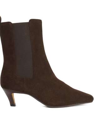 Dune London Wide fit wf odele ankle boots in dark brown