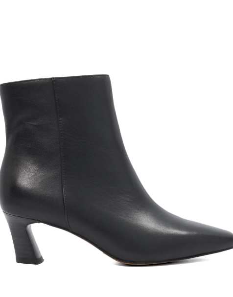 Dune London Wide fit wf overly ankle boots in black - view 1