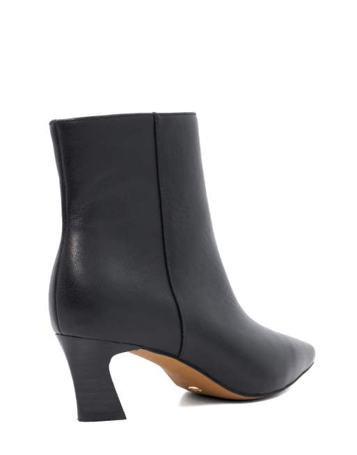 Dune London Wide fit wf overly ankle boots in black, 2 of 3