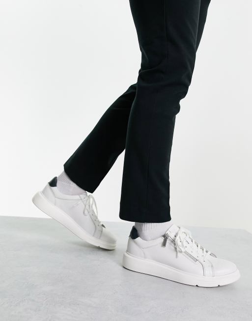 Dune sales white sneakers