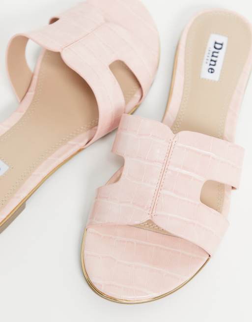 dune sparkly sliders