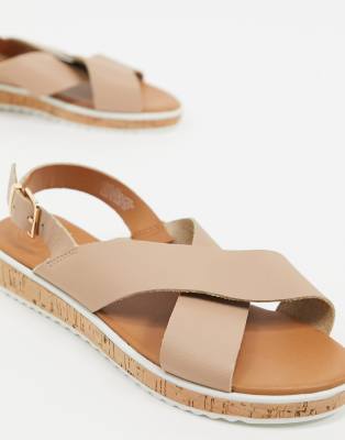 dune lorde rose gold sandals