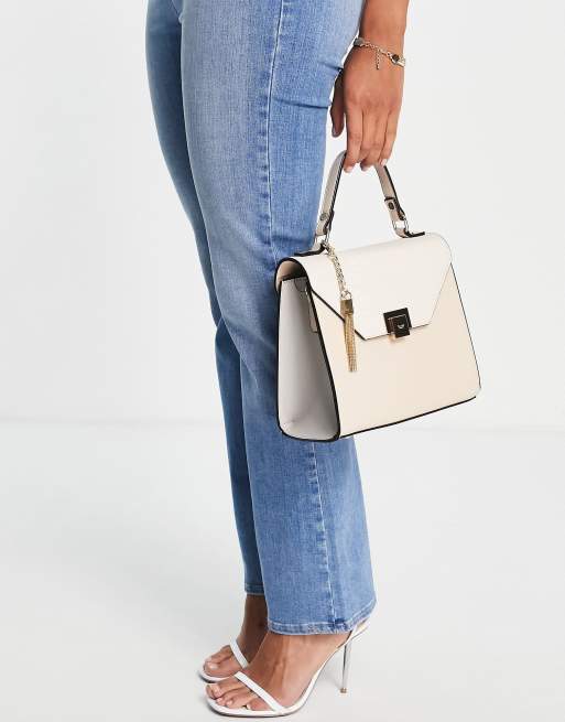 Dune - Maxi borsa con manico rosa cipria