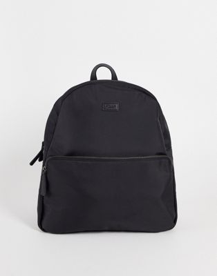 Dune nylon backpack in black