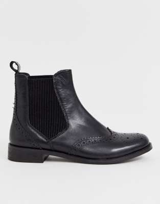 black chelsea boots dune