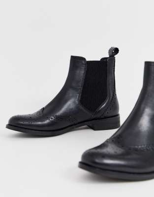 dune parks leather chelsea boot