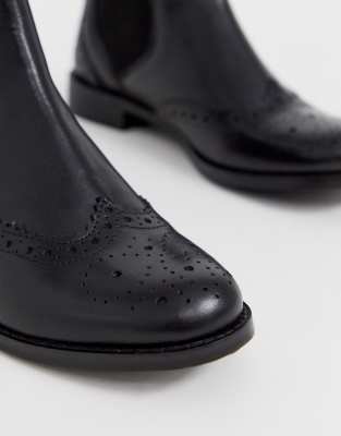 dune parks leather chelsea boot