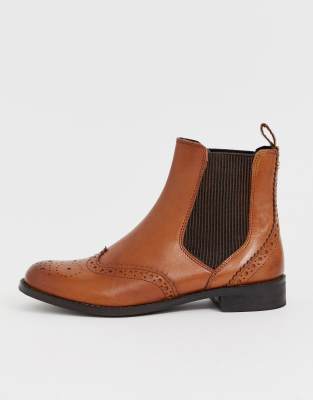 dune parks leather chelsea boot