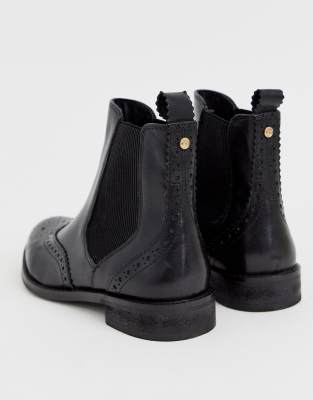 dune parks leather chelsea boot