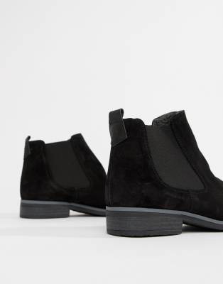 dune prompted suede chelsea boots