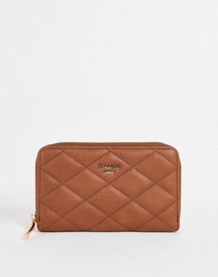 Dune quilted purse in tan