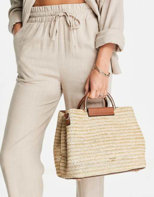 Dune best sale raffia bag