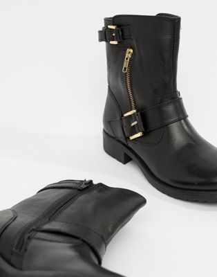 Dune Ripp Leather Ankle Boots | ASOS