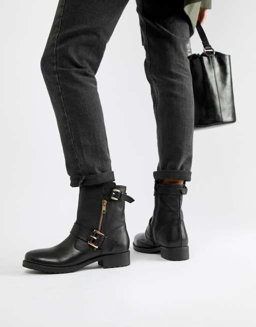 Dune ripp leather cheap ankle boots