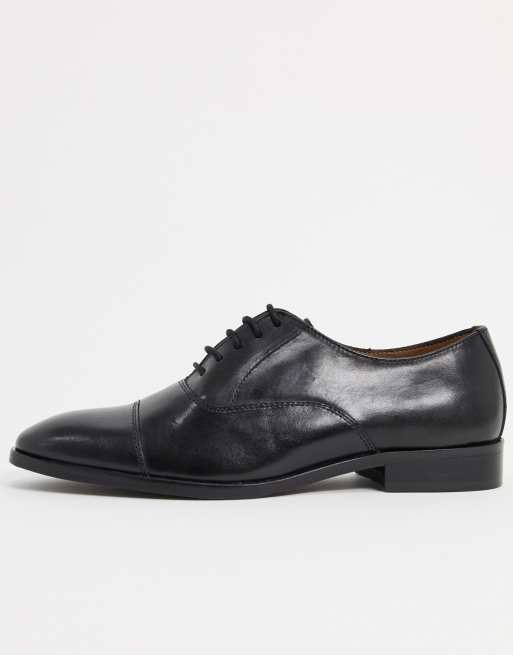 Dune - Salter - Scarpe stringate in pelle nera