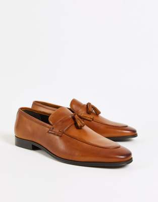 dune tan loafers