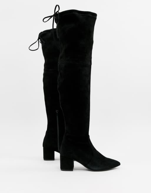 Dune – Shadie – Schwarze Overknee-Stiefel, 2 von 4