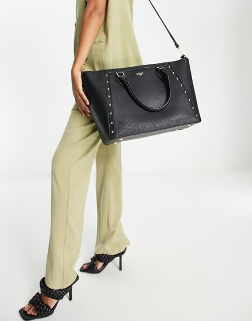 Dune black 2025 studded bag