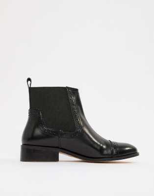 Dune Tyra Leather Chelsea Boots