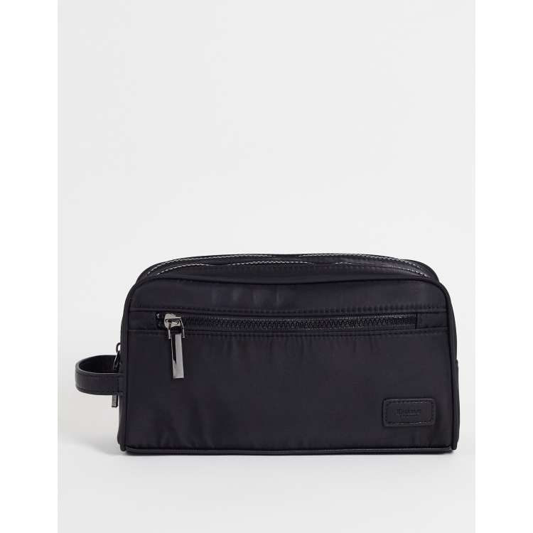 Dune washbag in black | ASOS
