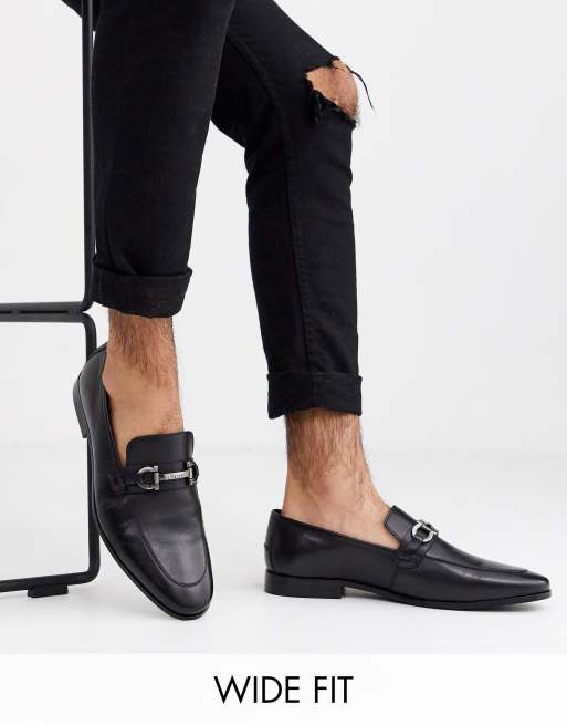 Dune store fur loafers