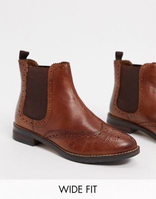 dune wide fit boots