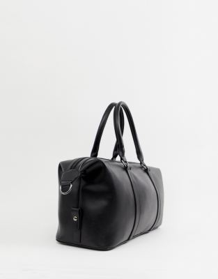 burberry black leather shoulder bag