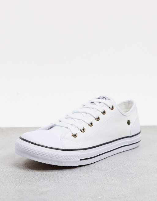 Dunlop white 2024 canvas shoes