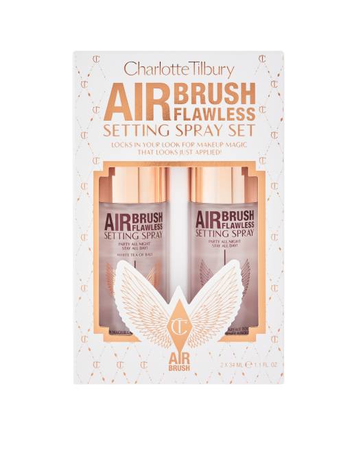 Dúo de espráis fijadores Airbrush Flawless Filter de Charlotte Tilbury