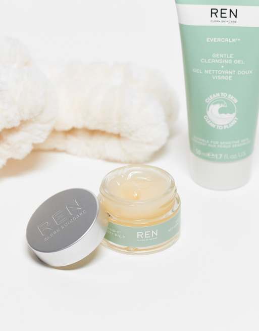 Dúo de productos de cuidado de la piel Cleanse & Nourish Evercalm de REN, 4 de 4