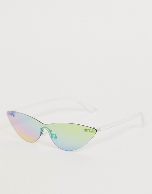 Dusk To Dawn Ariana slim frame sunglasses in multi